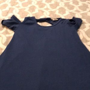 Dark blue dress